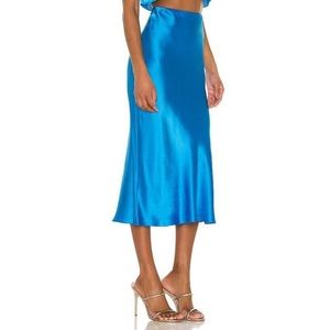 Amanda Uprichard Edie skirt in Sky Blue